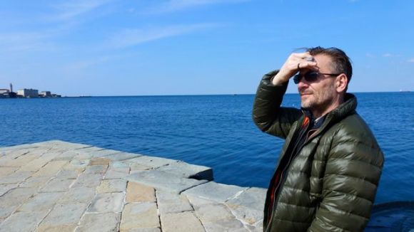 Slobodan Obrenic sur la jetée de Trieste